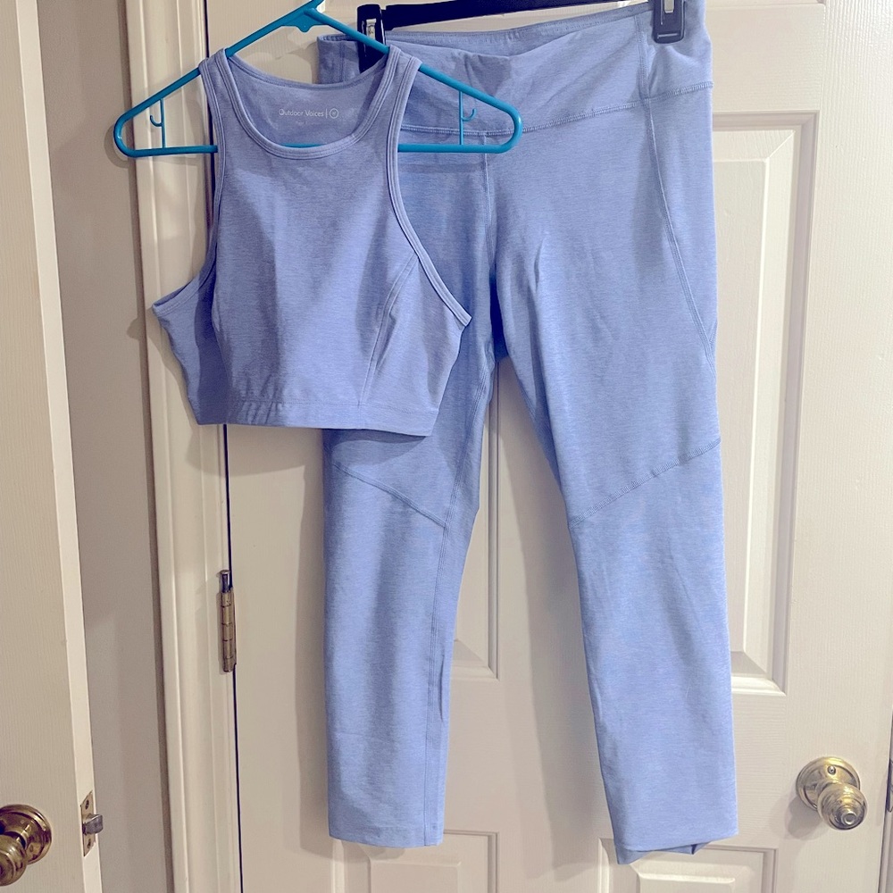 Outdoor Voices 3/4 Warmup Leggings - Lilac